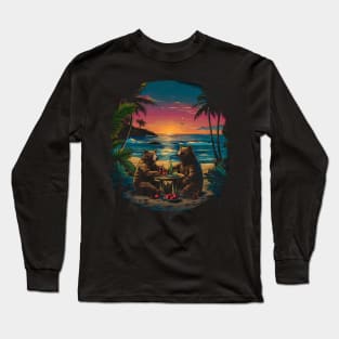 Beach Bears Long Sleeve T-Shirt
